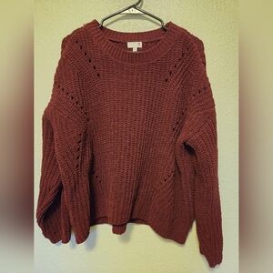 SO Maroon Sweater XL